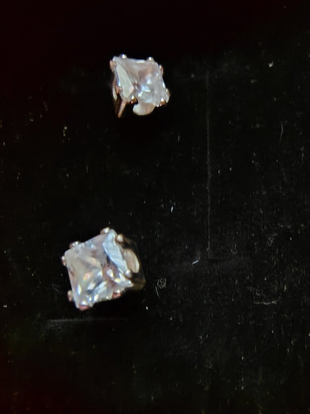 Lab Created Diamond Stud Earrings